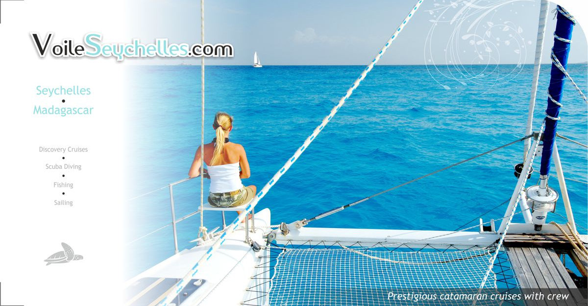 Luxury cruise to the Seychelles catamaran with crew