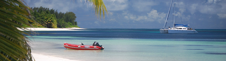The destinations and cruises in the Seychelles