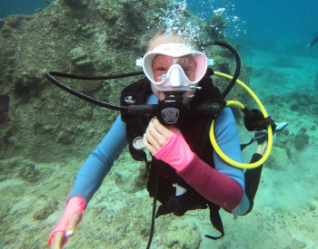 Diving in the Seychelles
