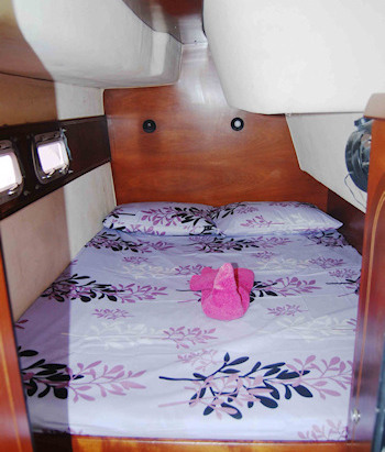 cabine intérieure, Poerava